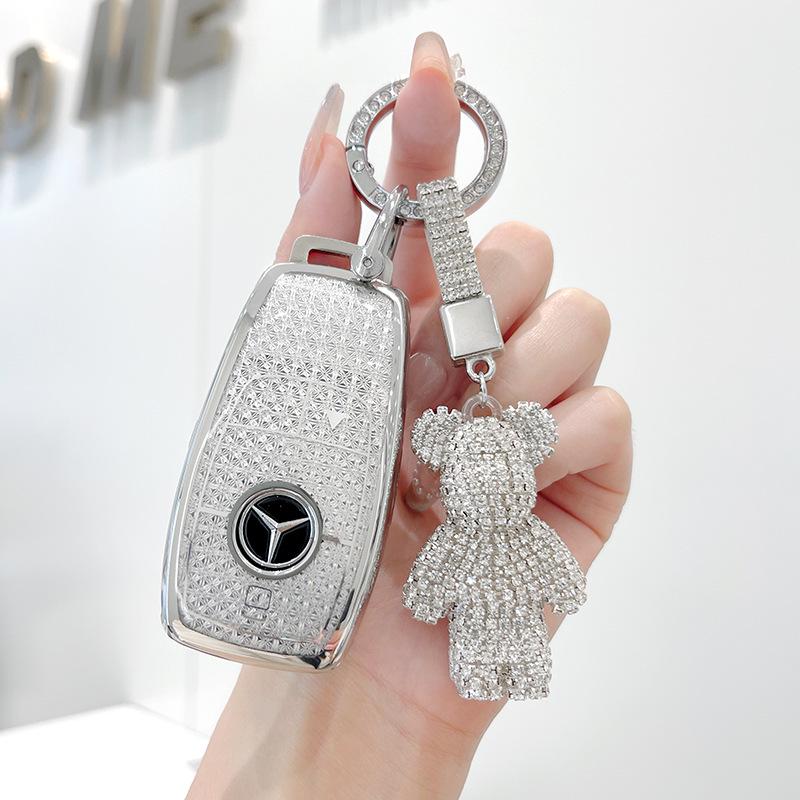 Mercedes-Benz Schlüsselabdeckung für E300L, C260L, 180L, A200L, C200L, GLC260, GLA200 (Für Frauen)