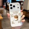 New Coffee Promax iPhone Case 17, 16, 15, 14, 13 - Creative European/American Couple Edition