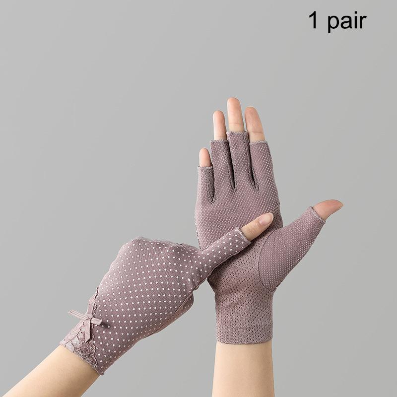 1 Pair Anti Uv Nail Gloves Uv Gel Shield Glove Fingerless Manicure Nail Art Tools Led Lamp Nails Dryer Radiation Hand