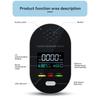 High Sensitivity Carbon Monoxide Alarm Integrated Temperature Moisture Sensors And 85dB Alerts System for Home Office