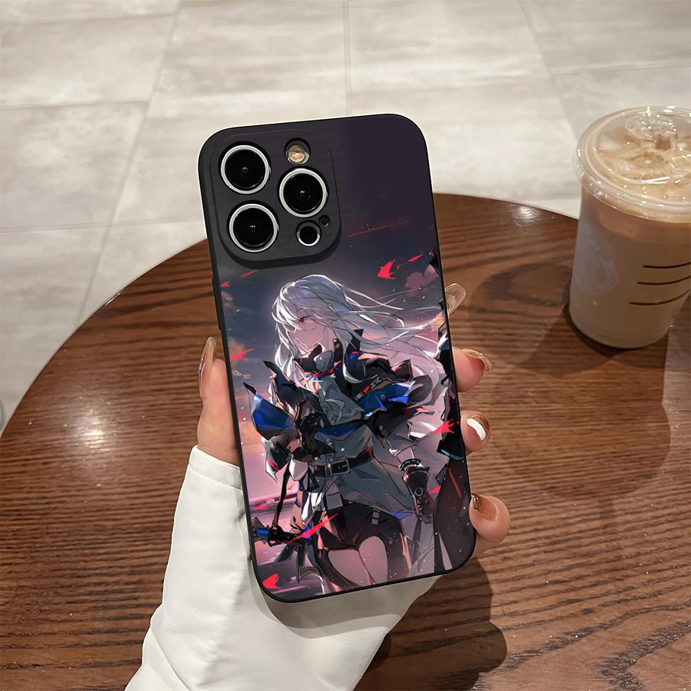 Phone Case For 17 Pro Max Iphone 14 Pro Max 12 16 15 13 Pro 11 Xr X Xs 8 7 Plus Back Cover Arknights Hot Selling