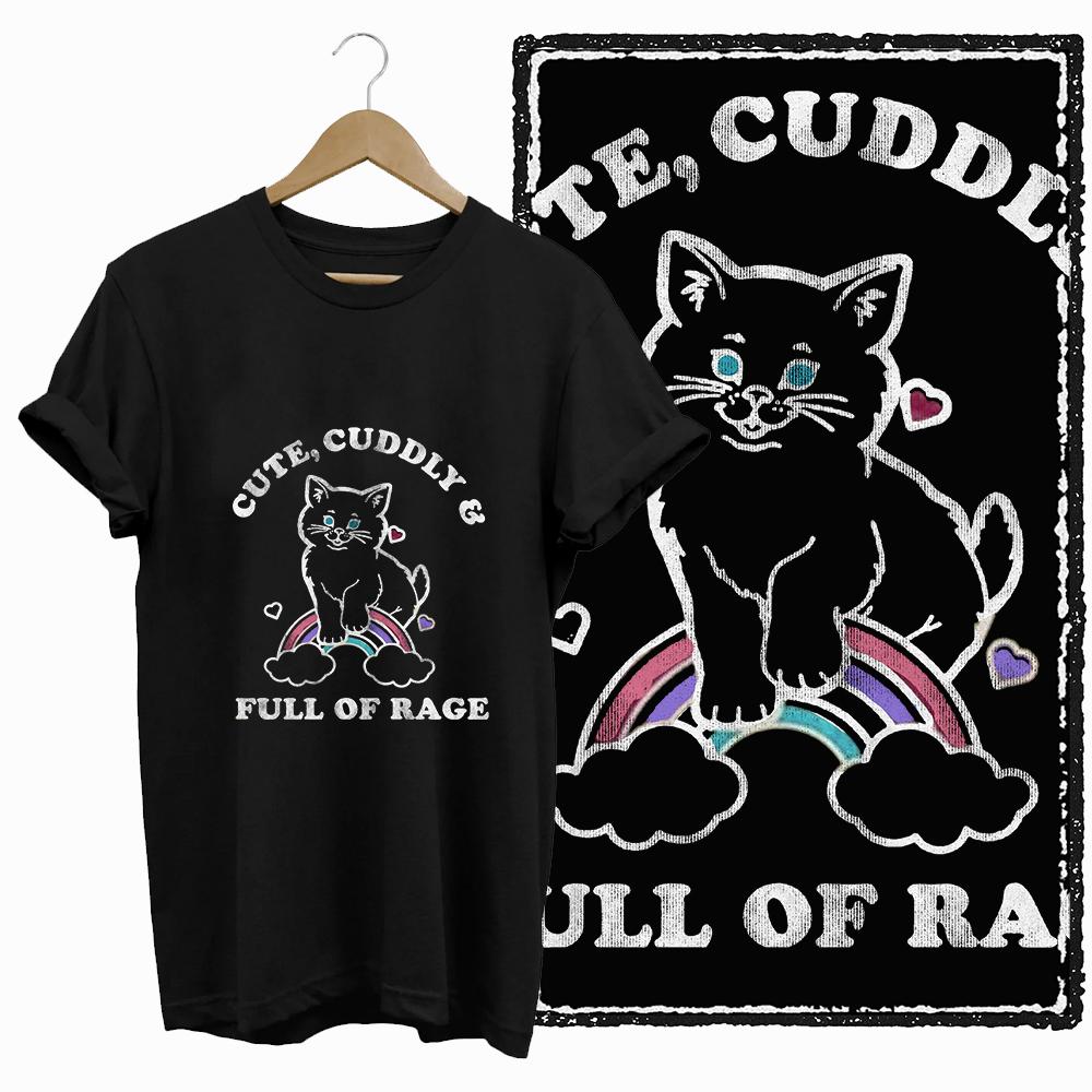 COOLMIND CAT Print  BLACK Short Seleve 100% Cotton Exclusive Graphic Women T Shirt Big Size O-neck Cotton Cat Lover Women Tshirt