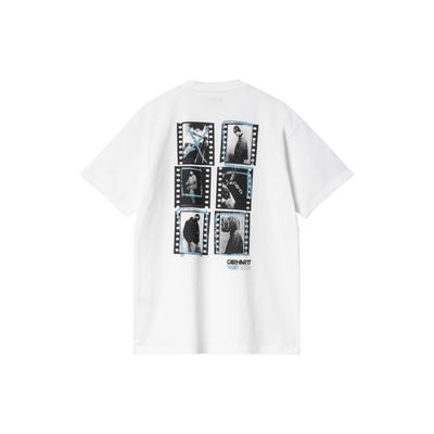 SS24 S/S Contact Sheet T-Shirt Men T-Shirt White I033178-02-XX