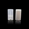 1X 15G Empty Oval Lip Balm Tubes Twist Deodorant Soap Containers White Clear