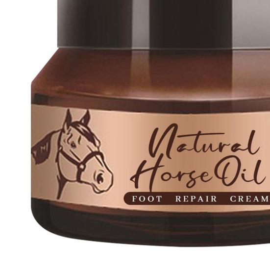 30g Pedicure Cream Effective Reduce Fine Lines Delicate Horse Oil Foot Repair Cream for Beauty