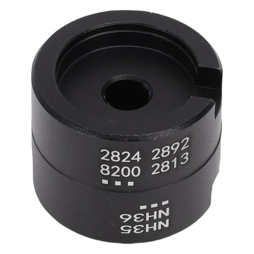 Watch Movement Holder Fit for 2824 2892 8200 2813 35 36 Movement Aluminum Alloy Watch Repair Assembly Tool Black