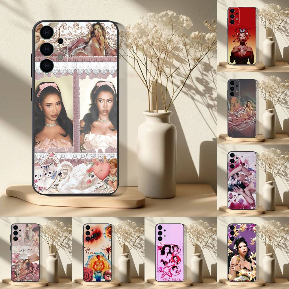Kali U-Uchis Sincerely Phone Case For Samsung S 25,24,23,22,30,21,10,9,Ultra,Plus,Lite,FE,4,5G Black Soft Case