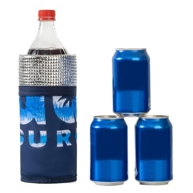Cup Cover Large 1.5L/2L Insulated Water Bottle Cover With Adjustable Strap For Outdoor Hiking And Camping Bottle Bag