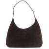One Belt Shoulder Bag 001.3767.002058 Brown Suede Women Used