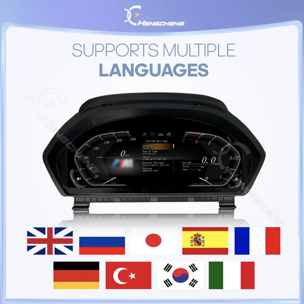 For BMW 3 Series 4 Series F30 F31 F34 F32 F33 F36 2013-2020 Car Digital Cluster LCD Dashboard Carplay Cockpit Virtual Instrument