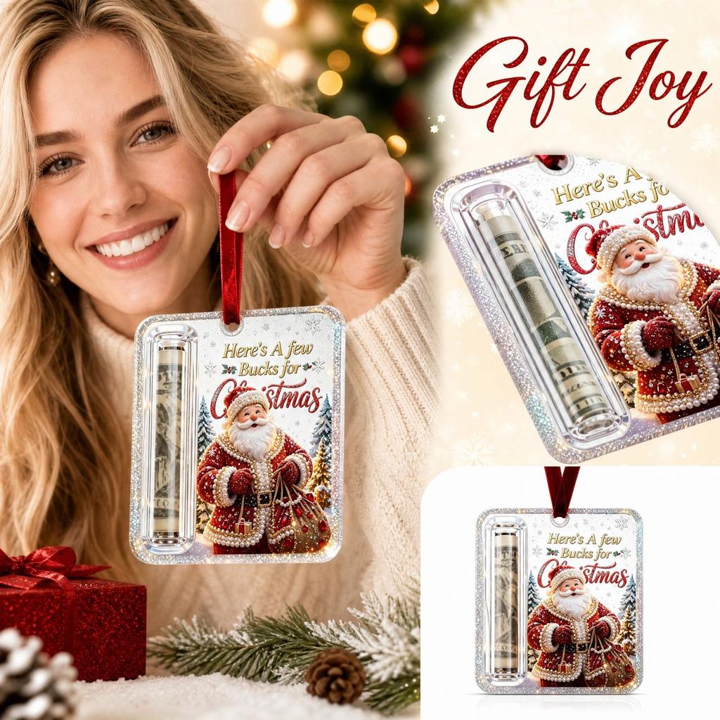 Christmas Tree Ornament Holder Gift, Creative Holiday Hanging Decoration for Family