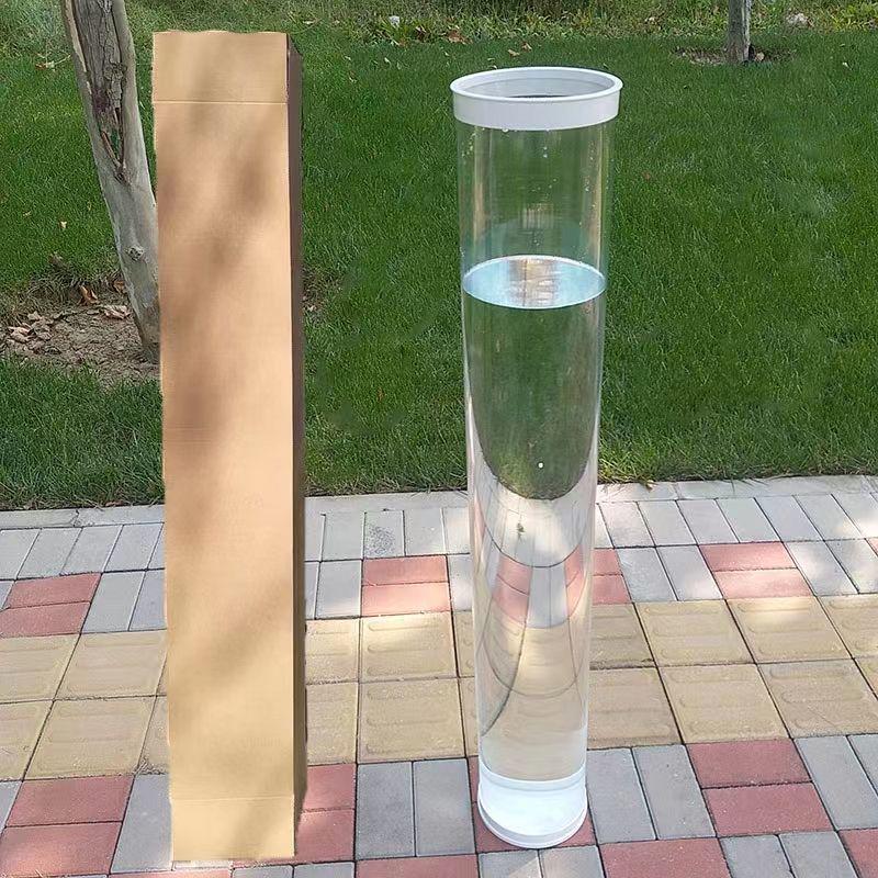 

Thickened Transparent Leak-Proof Float Adjustment Barrel for Fishing Diameter 11cm * Length 50cm