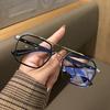[Fashionable Anti-blue Light Frames] Anti-blue Light Double Bridge Glasses Frame For Men And Women