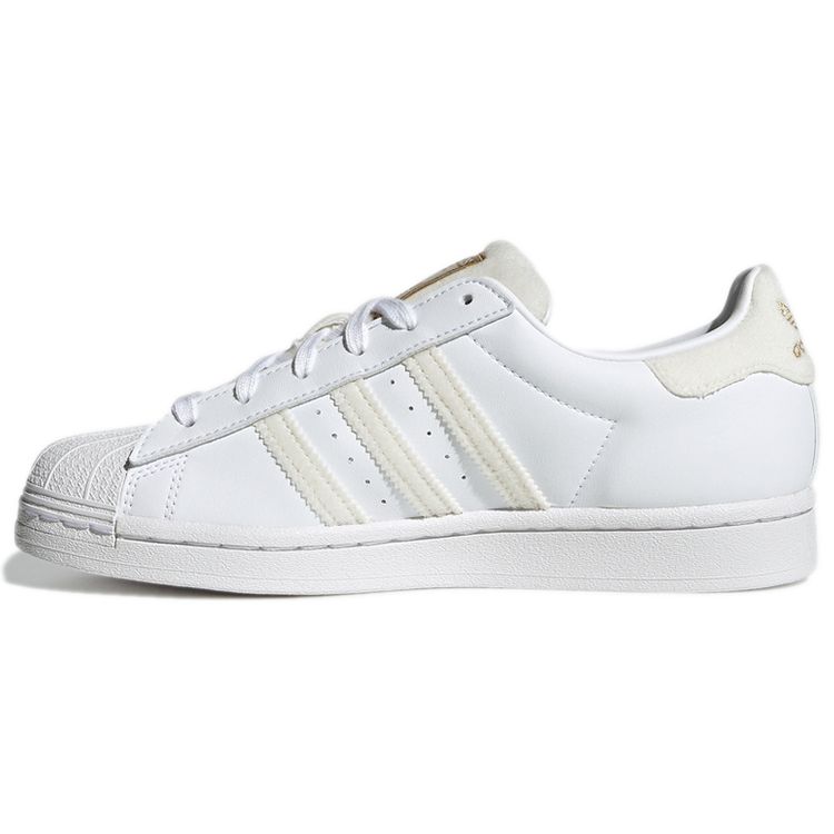 Adidas Originals Superstar Low Top Sneakers Women Sneakers Han-Jade-White GZ3386