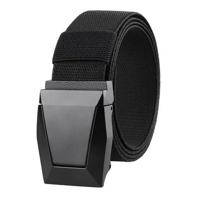 Linpan Nylon Elastic Tactical Belt with Zinc Alloy Buckle