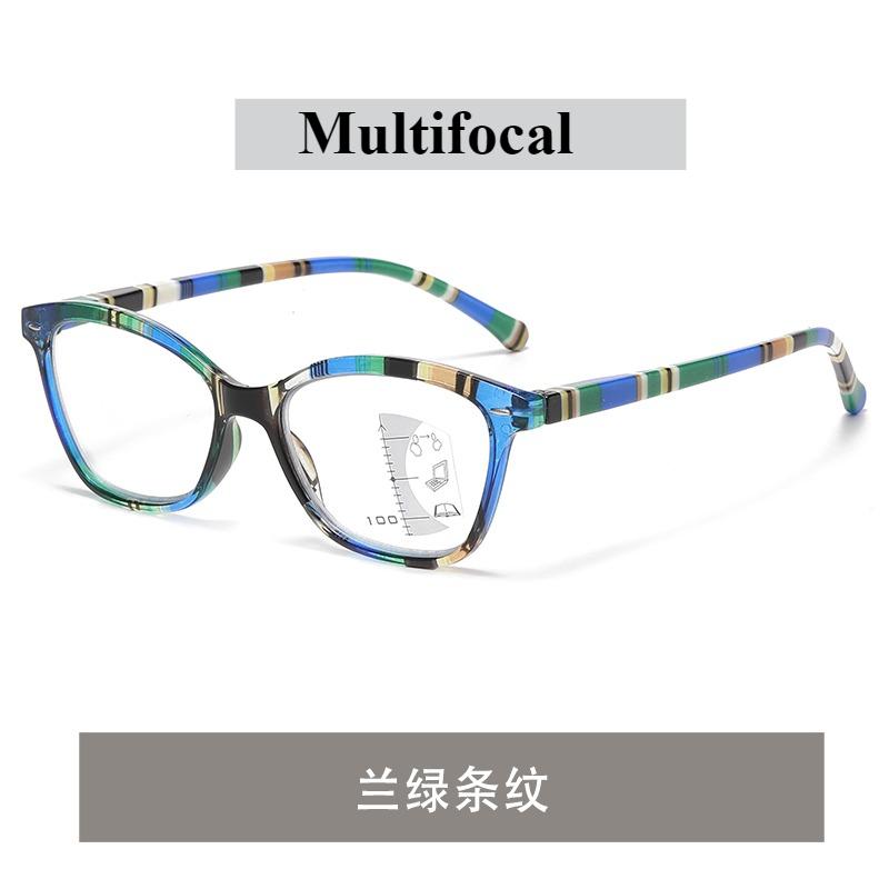 Multifocal Reading Glasses +1.0 +1.5 +2.0 +2.5 +3.0 +3.5 +4.0 Dual Purpose Presbyopia Glasses for Both Near and Far Use