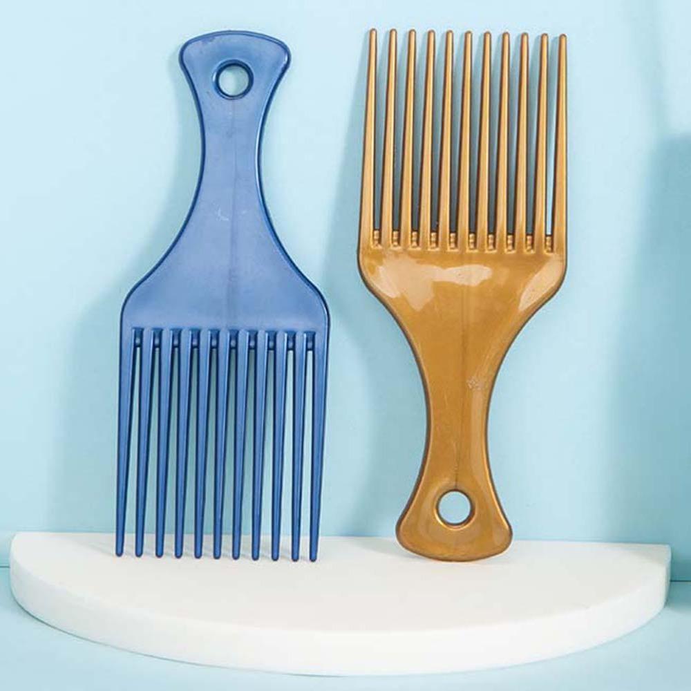Gaffel Hårbørste Oljehode Gaffelkam Hårtilbehør Bredtannet Hårkam Fargerik Frisør