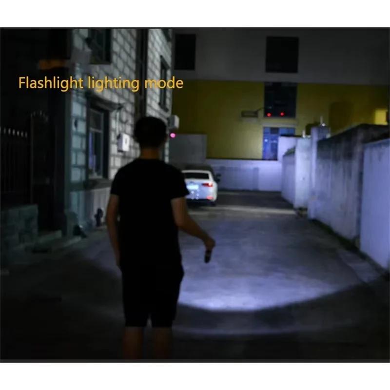 Mini Portable Work Light Battery Powered Handheld Lantern Super Bright Flashlight Outdoor Tent Camping Lights Without Battery