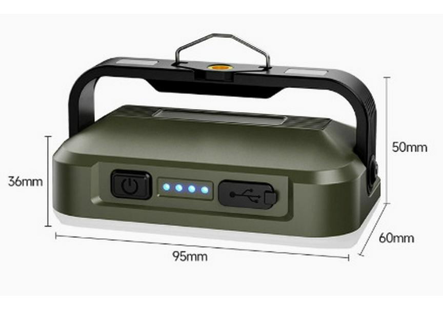 Cross-border Custom LED Camping Light: Long Battery Life, Multifunctional, Magnetic, and Perfect for Outdoor Atmosphere and Emergency Use.