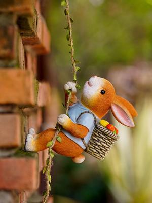 Charming Rabbit Garden & Balcony Hanging Decoration