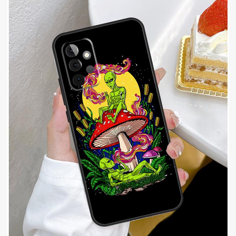 Space Alien Magic Funda For Samsung Galaxy A52 A32 A12 A14 A34 A54 A51 A71 A53 A33 A13 A15 A25 A35 A55 Case
