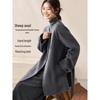 Women's Elegant Double-faced Wool Blend Winter Coat
