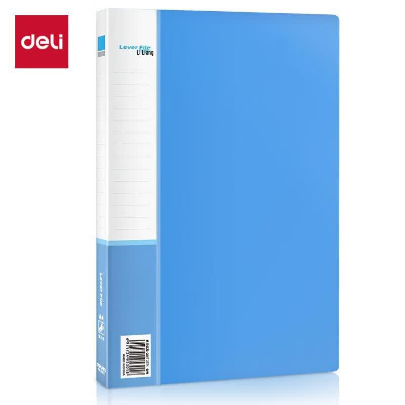 Deli A4 Single Strong Clip Folder