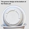 Thickened Round Plastic Pot for Aquatic Plants Non-Draining Hydroponic Planter for Water Lily Bamboo UV-Resistant Plant Pot for Pond Garden Patio