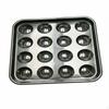 Billiard Ball Tray Shielded Slots Pool Storage Sturdy for Game Room