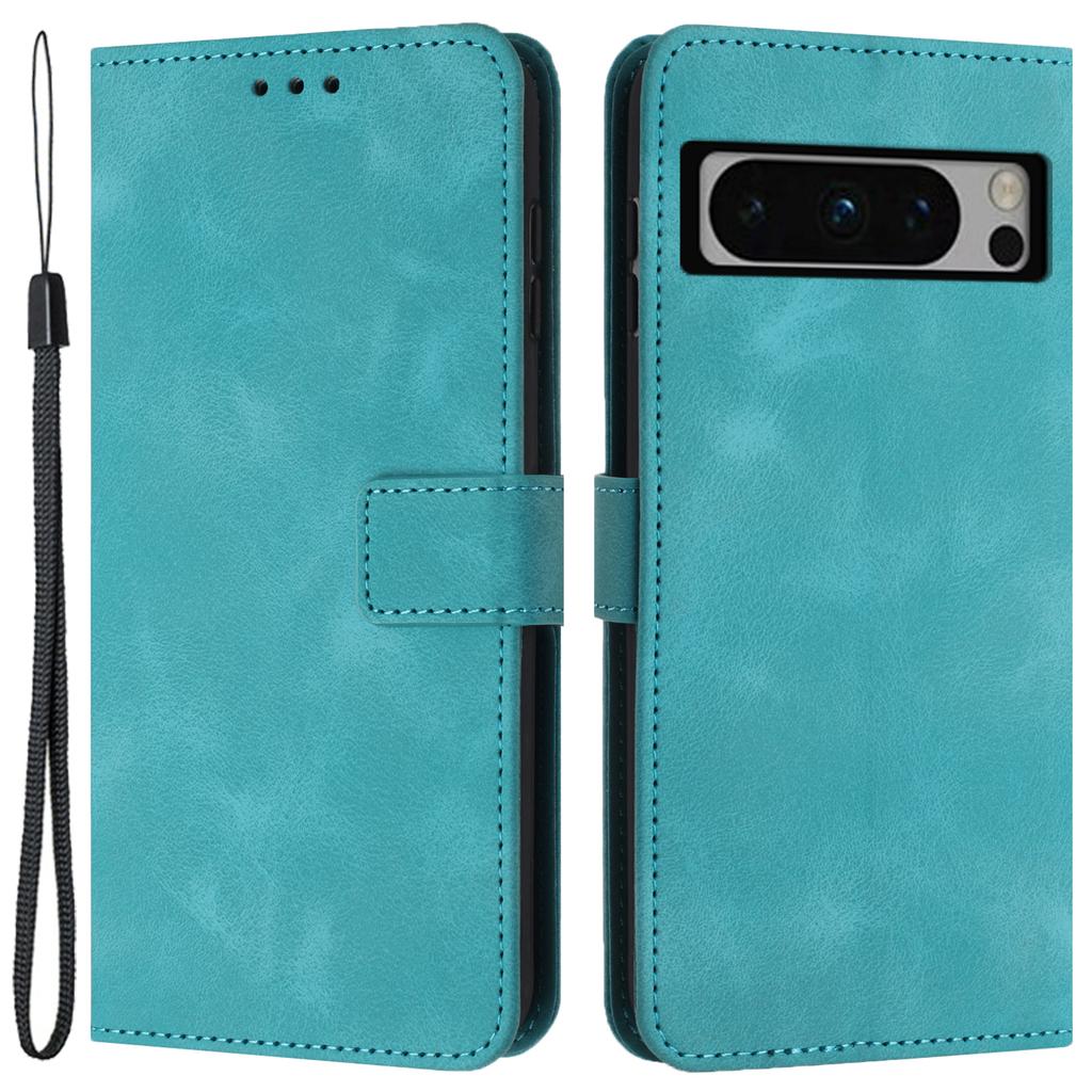For Google Pixel 9 Pro XL Case Soft Skin-Touch Leather TPU Inner Shell Phone Cover