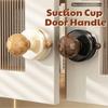 Anti-slip Hanging Door Hooks Waterproof Strong Suction Cup Holder Hanging Towel Rack  Glass Door