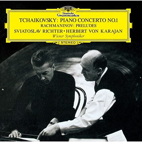 CD RICHTER SVIATOSLAV RACHMANINOFF  Tchaikovsky Piano Concerto No. 1  UCCG90470 Japan ObiClassical Used