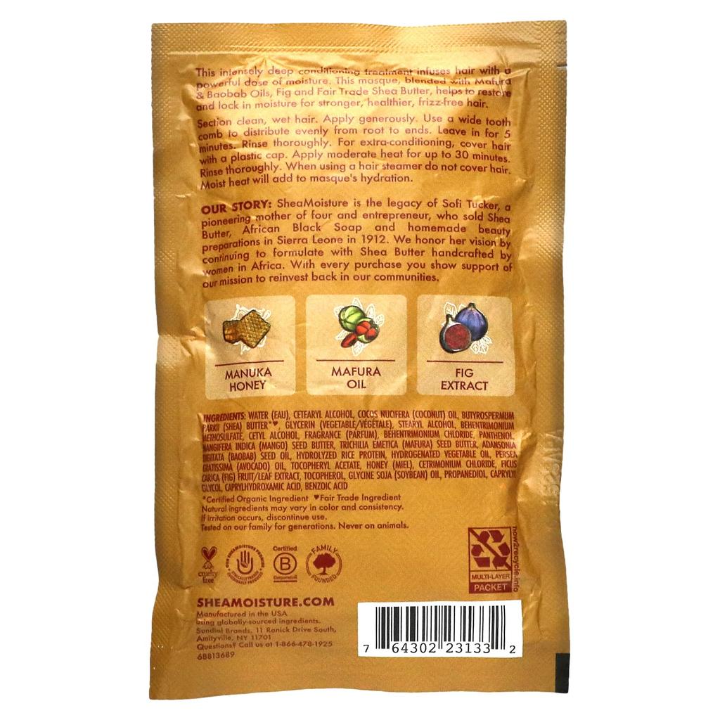 Manuka Honey & Mapura Oil Intensive Moisture Treatment Mask, 57G (2 Oz)