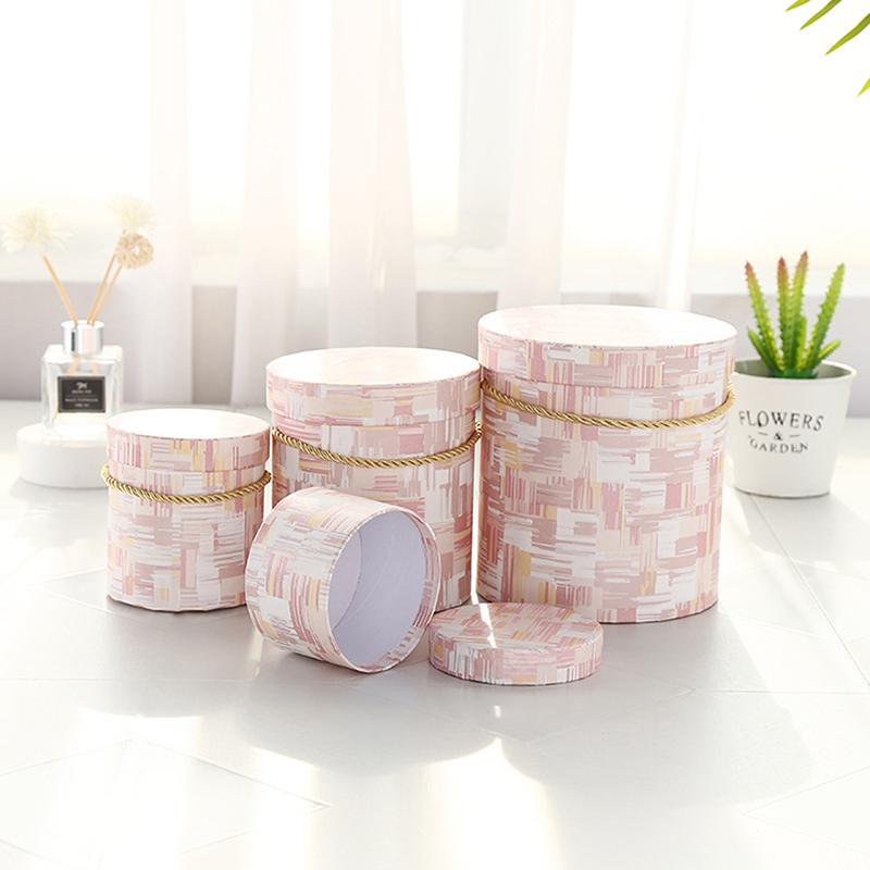 Mini Gift Box Lid Hug Bucket Vase Replacement Packaging Boxes For Gifts Flowers