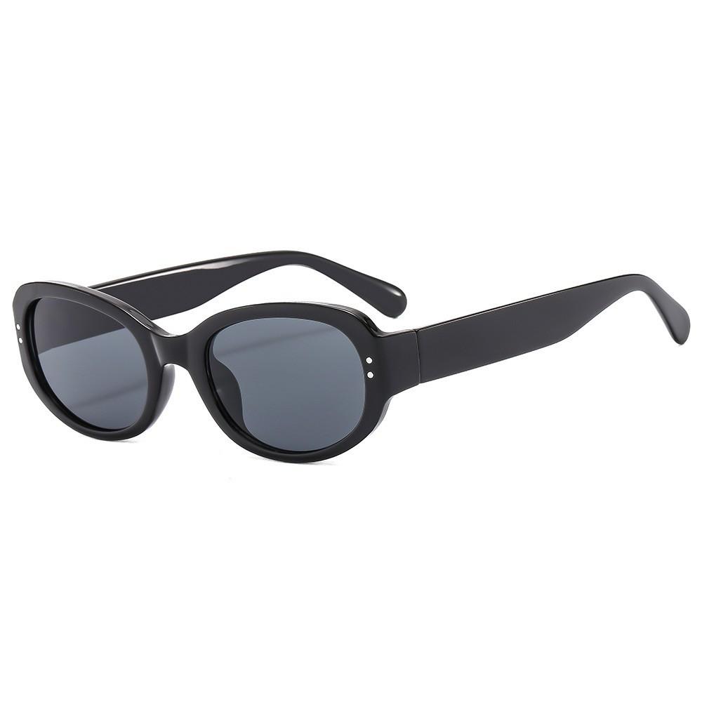 Retro American Sunglasses Cat Eye Sunglasses Men'S And Women'S Street Show Uv-Proof Sunglasses