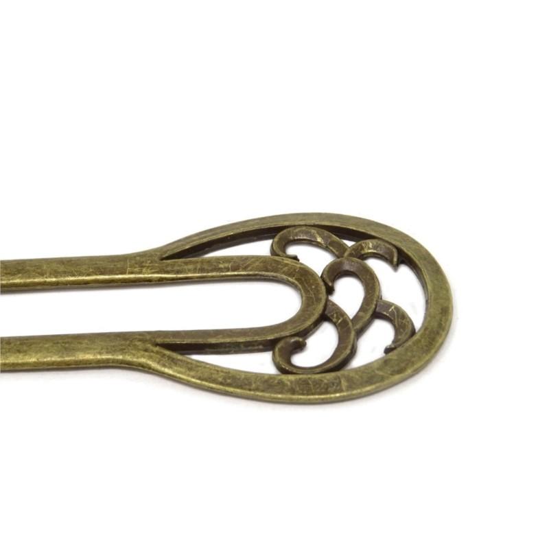 1 Stück Mode Lange Haardekoration U-förmige Haarnadeln Haarstäbe Haargabeln Haarnadel Haarspangen Pin Pferdeschwanzhalter für Mädchen Frauen