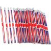 60pcs England Flag Wooden Pencils Multi-use Decorative Writing Pencils for School Office and Art Lightweight Portable Sketching Drafting Supplies