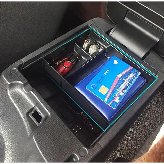 Para Mazda 3 Axela Bm 2013 2014 2015 2016 2017 Reposabrazos Reposabrazos Almacenamiento Bandeja Consola Central Soporte Teléfono Guantera Bandeja Placa
