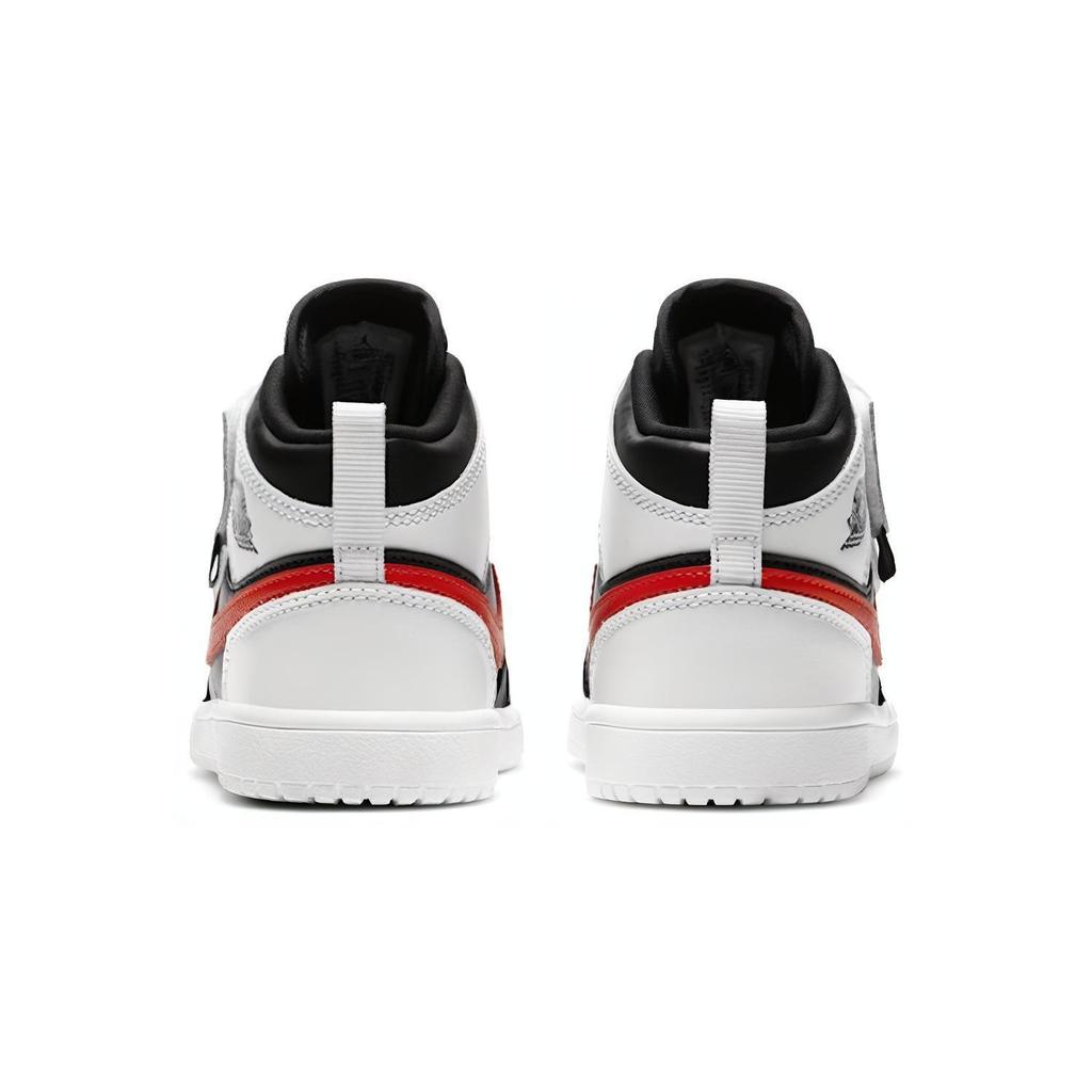 Jordan 1 Mid ALT White Black Red AR6351-075