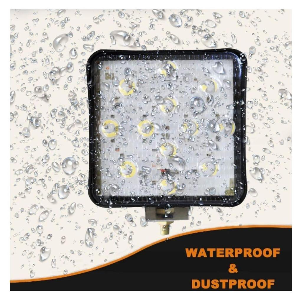 LED Pods 12PCS 24V Spot LED Off-Road Lights | Driving Tractor Work Light for SUV Truck Bike Boat JCB