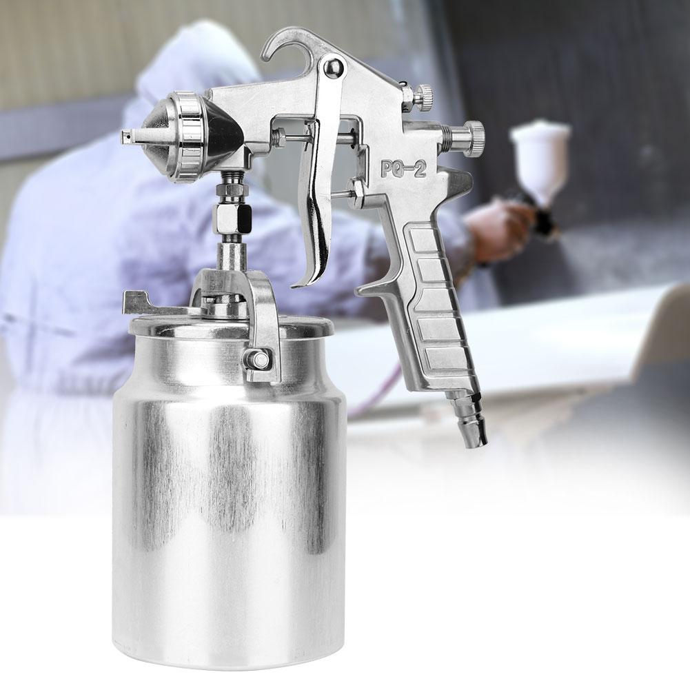 PQ-2 Pneumatic Paint Spray Gun Hand Held Paint Spraying Sprayer 2.0mm Nozzle Suction Type