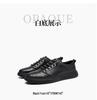 Red Dragonfly Men's Waterproof Leather Slip-On Casual Shoes - Spring/Autumn