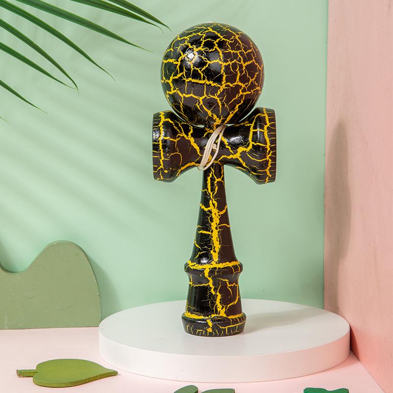 Kendama Wooden Skill Ball Educational Toy for Early Learning and Parent-Child Play