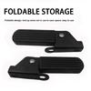 Scooter Front Foldable Pedals Leg Support Pad Universals Electric Moped Front Pedals Quick Install Bike Pedals Enduring