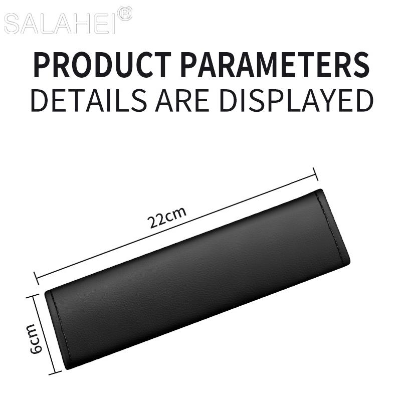 2Pcs Leather Seat Belt Covers Car Shoulder Pad Seat Belt For Opel Astra Insignia Corsa Zafira Meriva Mokka Vivaro Vectra Antara B6