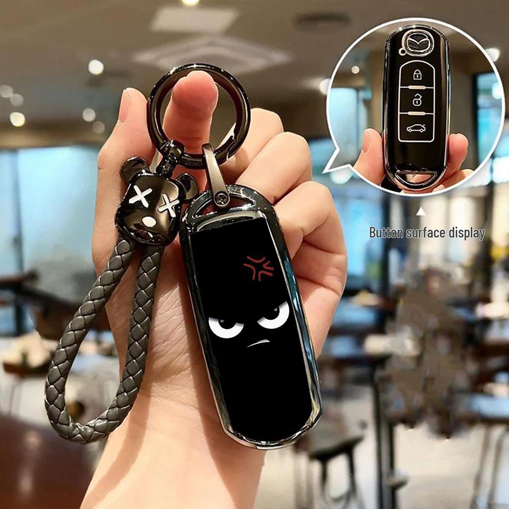 Mazda 3 Key Cover for Axela, CX-5, CX-30 EV, Atenza, CX-4/CX-8