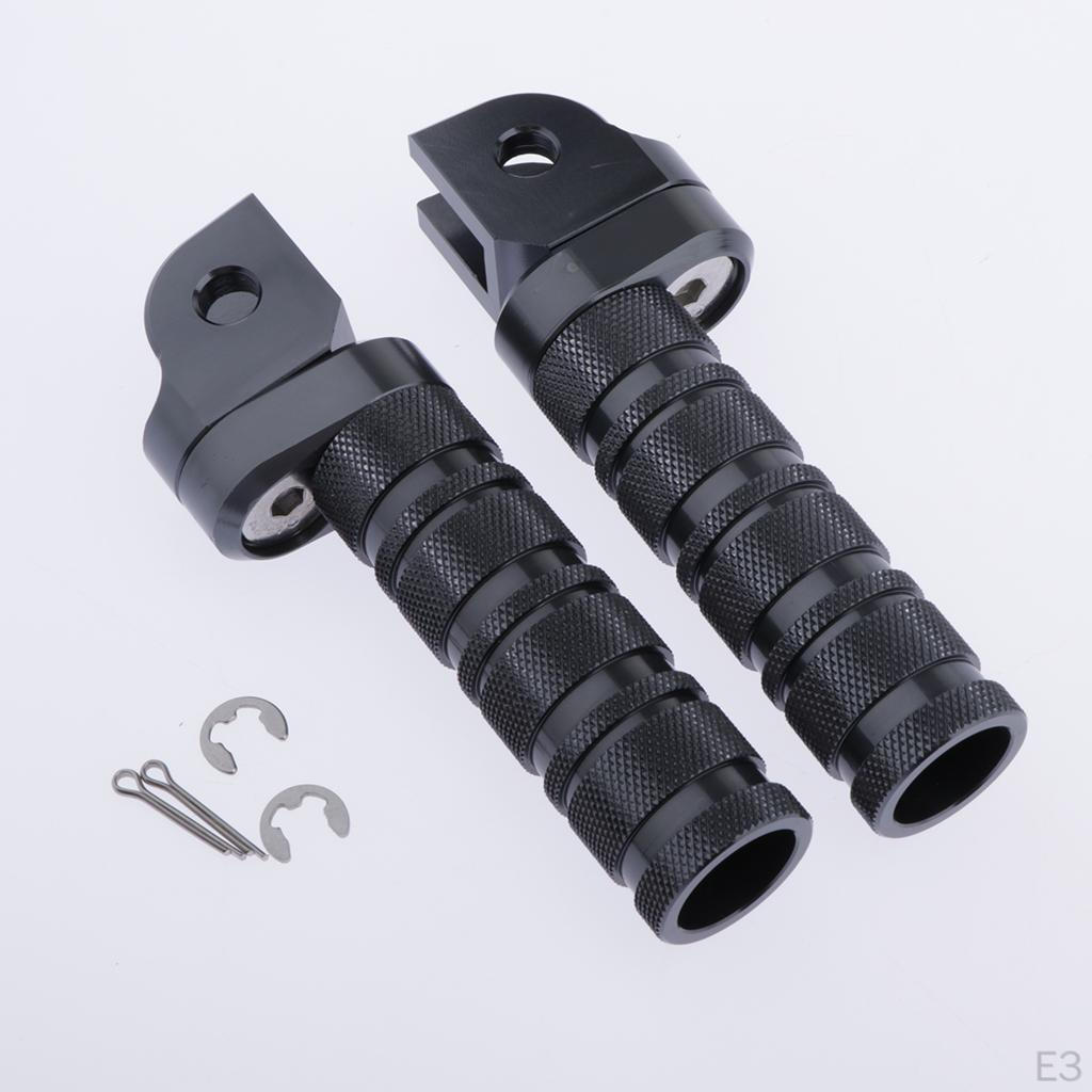 1 pair Aluminum Bike Bicycle Cycling Footrest /Footpeg, Motorcycle Folding Rearsets for 600 750 1000