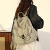 Backpack Nylon Cloth One-shoulder Backpack Lightweight Casual Large Capacity Spring New Fashionable Personality Solid