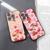 Cartoon S-Strawberry Shortcake Phone Case For IPhone 17 Pro Max 16 15 14 Pro Max 13 11 X Xs Xr 8 7Plus Silicone Cover