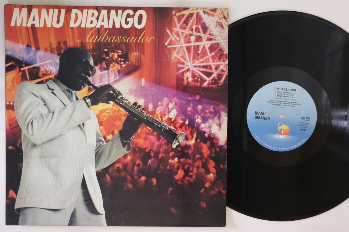 

LP Record MANU DIBANGO Ambassador ILPS9658 ISLAND 1981 UK World Music Used